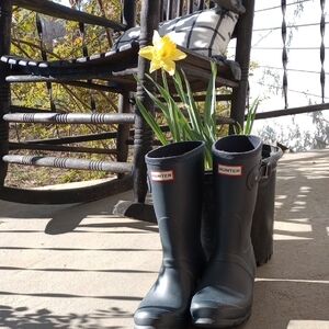 Hunter Black Rain Boots